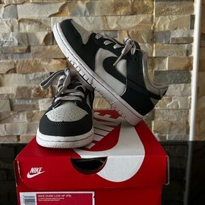 Nike Dunk Low Kids - Lt Iron/Anthracite/White